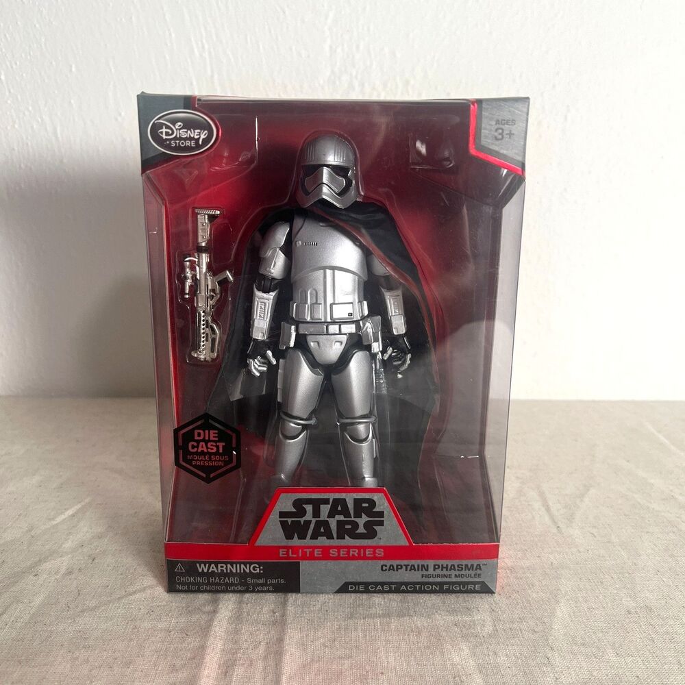 Disney Store Star Wars Elite Series Captain Phasma Die-Cast Action Figure